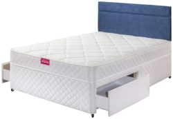Airspring - Bower Memory Small - Double 2 Drawer - Divan